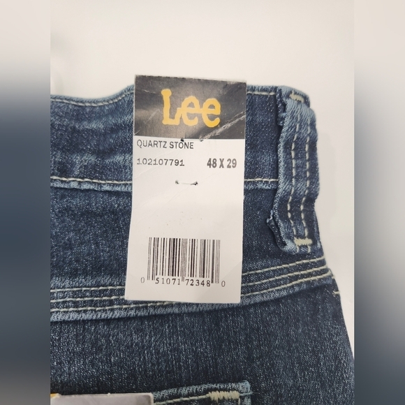 Lee Carpenter Loose Fit Straight Leg Quartz Stone Jeans 48x29 - Picture 8 of 11